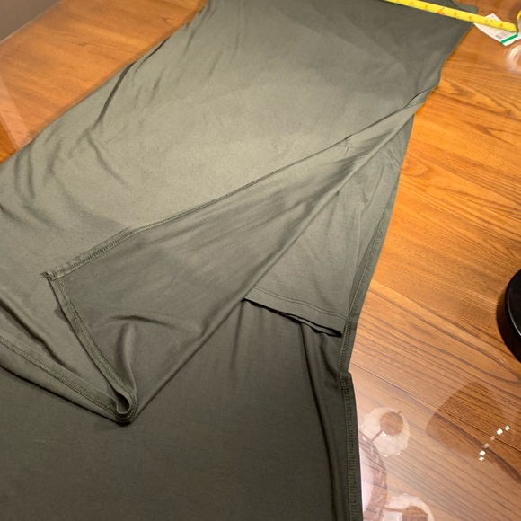 NWT KAREN KANE DRESS OLIVE TONED DESERT GYPSY STEVIE TANK DRESS SIZE LARGE - Picture 7 of 16